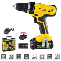 ΔΡΑΠΑΝΟΚΑΤΣΑΒΙΔΟ ΜΠΑΤΑΡΙΑΣ F.F.GROUP CDD/35 20V PLUS - 2x2.0Ah